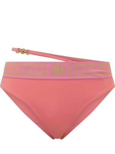 Medusa 95 Greek Border Bikini Bottom - Versace - Modalova