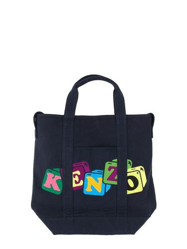 Kenzo Boke Blocks Tote Bag - Kenzo - Modalova