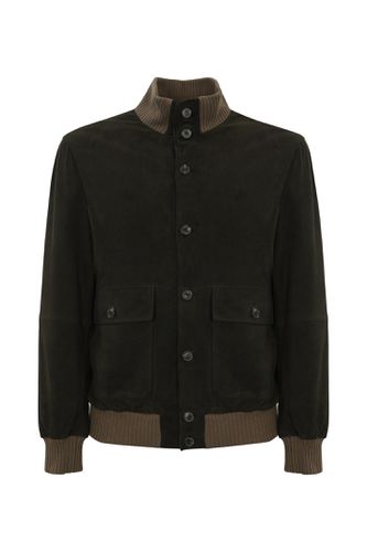 Hand Picked Lined Suede Jacket - Hand Picked - Modalova