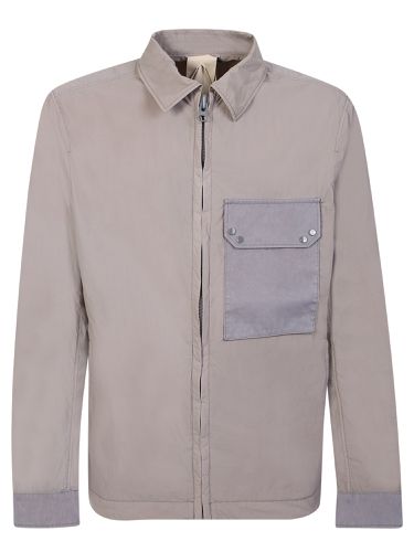 Ten C Zip-un Grey Shirt Jacket - Ten C - Modalova