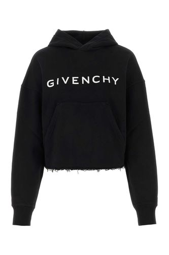 Givenchy Black Cotton Sweatshirt - Givenchy - Modalova