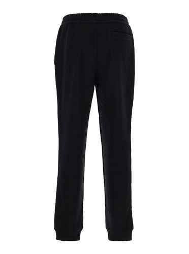 Burberry Black Cotton Joggers - Burberry - Modalova