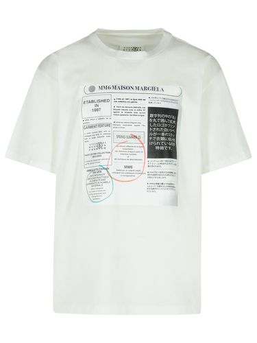 Cotton T-shirt - MM6 Maison Margiela - Modalova