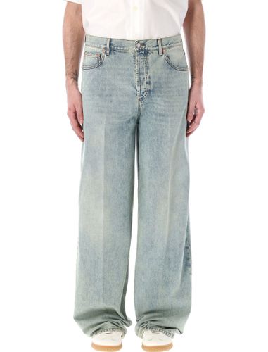 Oversized Denim Jeans - Valentino Garavani - Modalova