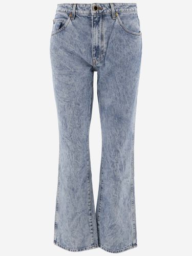 The Vivian High Waisted Bootcut Jeans - Khaite - Modalova