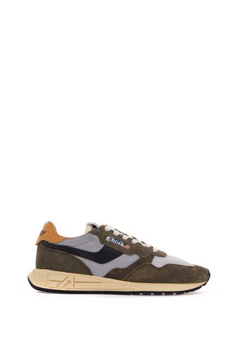 Reelwind Low Nylon And Suede Sneakers - Autry - Modalova