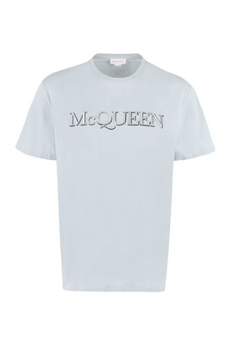 Logo Cotton T-shirt - Alexander McQueen - Modalova