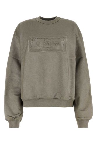 Lead Cotton Oversize Sweatshirt - Alexander Wang - Modalova