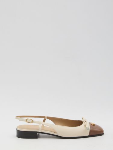 Valet Du Roi Slingback Ballet Flats - Valentino Garavani - Modalova