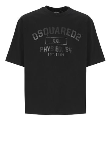 Dsquared2 Cotton T-shirt With Logo - Dsquared2 - Modalova