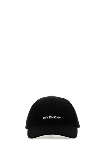 Givenchy Black Cotton Baseball Cap - Givenchy - Modalova
