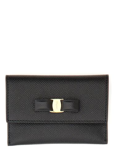 Ferragamo Leather Card Holder - Ferragamo - Modalova