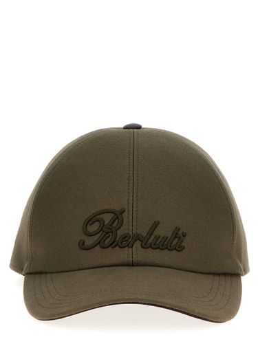 Berluti Logo Embroidery Cap - Berluti - Modalova