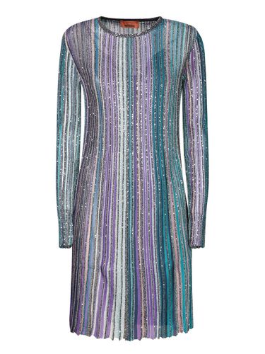 Missoni Sequinned Pleated Dress - Missoni - Modalova