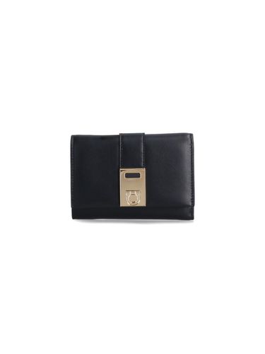 Ferragamo Compact Wallet hug - Ferragamo - Modalova