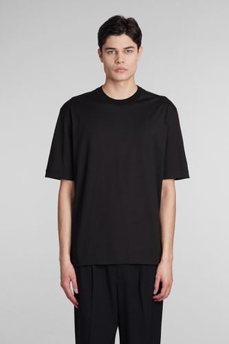 Zegna T-shirt In Black Cotton - Zegna - Modalova