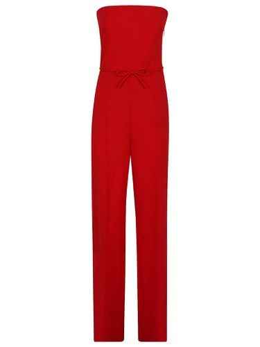 Dry Tailoring Wool Solid Jumpsuit - Valentino Garavani - Modalova