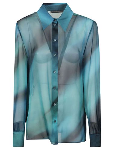 See-through Long-sleeved Shirt - Alberta Ferretti - Modalova