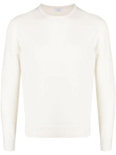 Malo White Cream Cashmere Sweater - Malo - Modalova