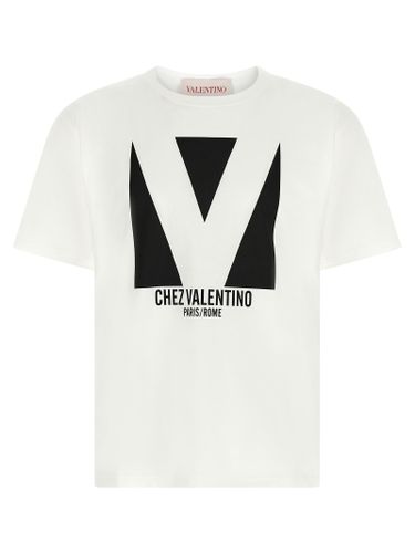 Chez Valentino T-shirt - Valentino Garavani - Modalova