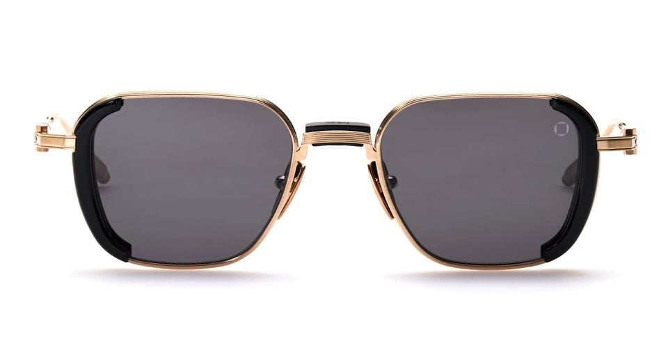 Eclipse - / Brushed 12k Gold Sunglasses - Akoni - Modalova