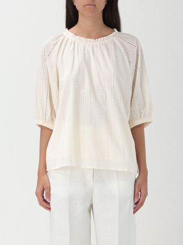 Embroidered Short-sleeved Blouse - Woolrich - Modalova