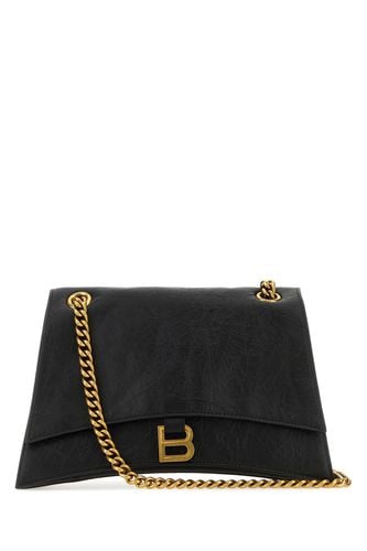 Leather Medium Crush Shoulder Bag - Balenciaga - Modalova