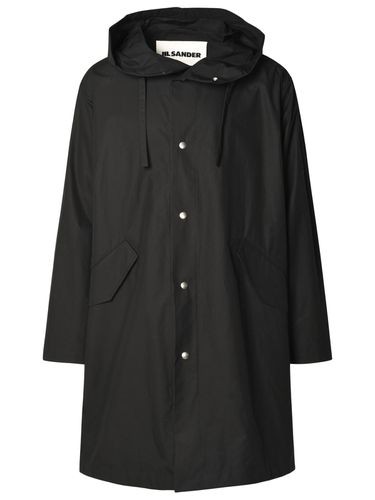 Jil Sander Black Cotton Parka - Jil Sander - Modalova