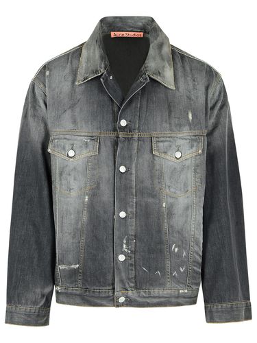 Acne Studios Grey Denim Jacket - Acne Studios - Modalova