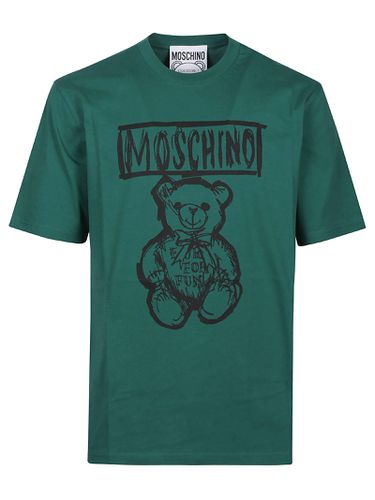 Moschino Teddy Bear Print T-shirt - Moschino - Modalova