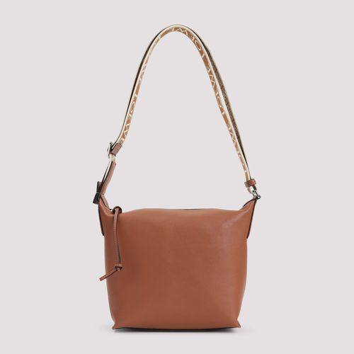 Brown Leather Cubi Small Crossbody Bag - Loewe - Modalova