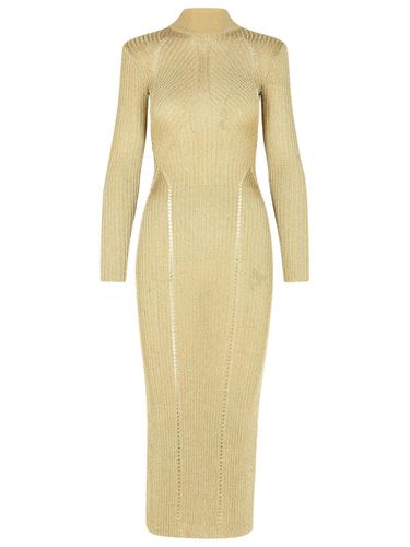 Lurex Knitted Maxi Dress - self-portrait - Modalova