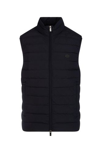 Logo Patch Padded Gilet - Emporio Armani - Modalova