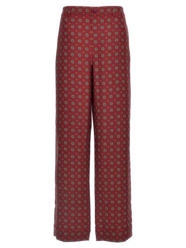 Moschino Patterned Pants - Moschino - Modalova