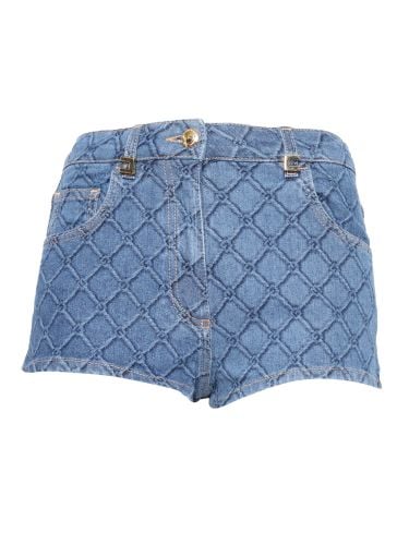 Elisabetta Franchi Denim Shorts - Elisabetta Franchi - Modalova