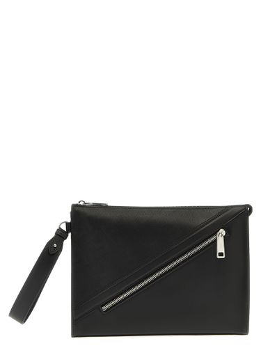 Fendi Shadow Diagonal Clutch - Fendi - Modalova