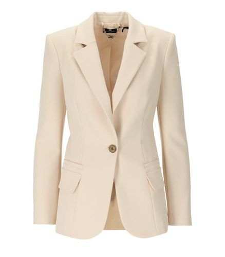 Single-buttoned Blazer - Elisabetta Franchi - Modalova