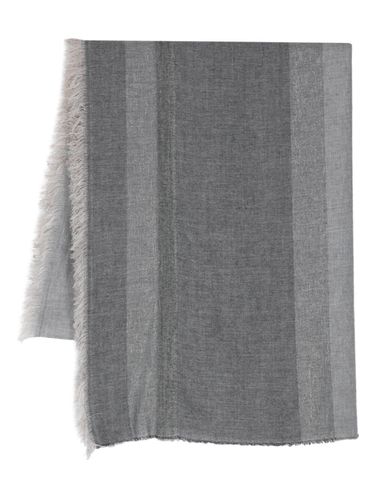 Vespero Stripes Textures Scarf - Antonelli - Modalova