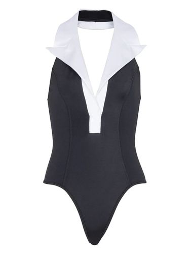 Balmain V Neck Swimsuit - Balmain - Modalova