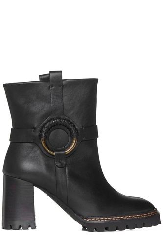 High Block Heel Ankle Boots - See by Chloé - Modalova