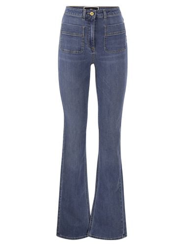 High-waisted Jeans - Elisabetta Franchi - Modalova