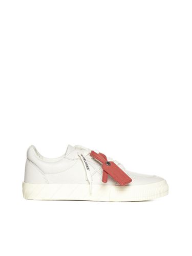 Low Vulcanized Leather Sneakers - Off-White - Modalova