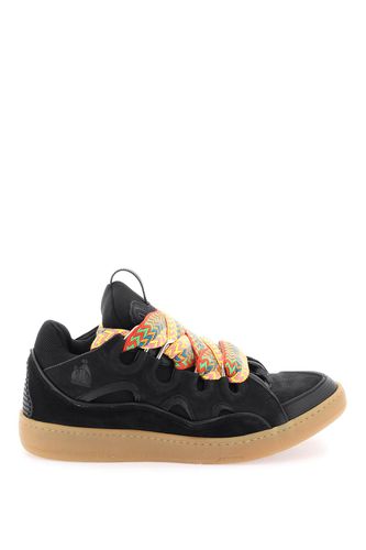 Curb Sneakers In Leather - Lanvin - Modalova