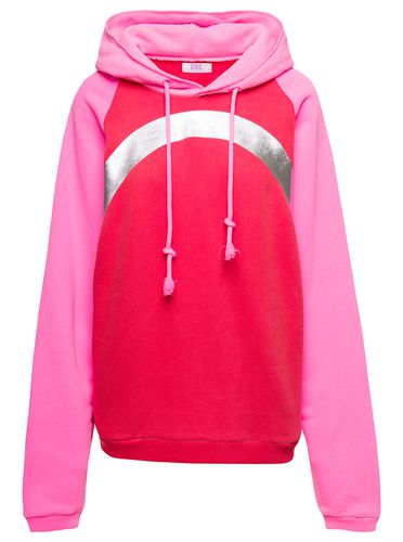 Rainbow Multicolor Oversized Hoodie In Cotton Woman - ERL - Modalova