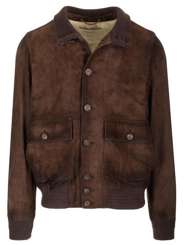 Golden Goose Brown Valstar Jacket - Golden Goose - Modalova