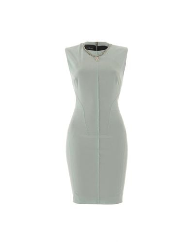 Sleeveless Sheath Dress With Structured Shoulders - John Richmond - Modalova