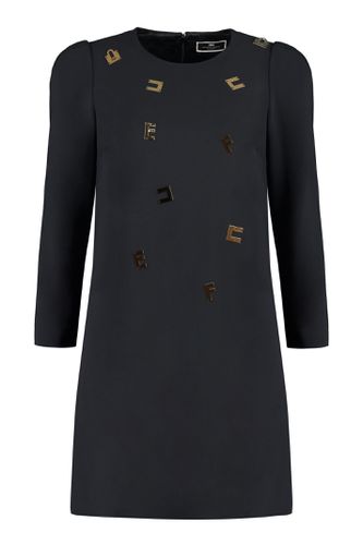 Elisabetta Franchi Crepe Dress - Elisabetta Franchi - Modalova