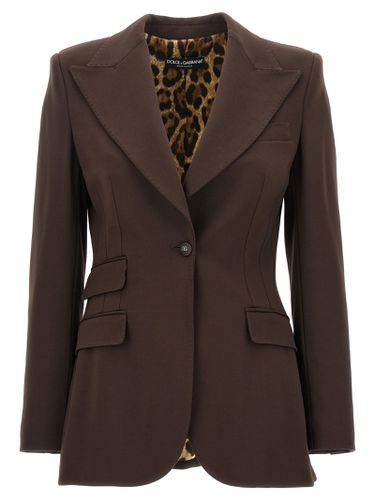 Single-breasted Blazer - Dolce & Gabbana - Modalova