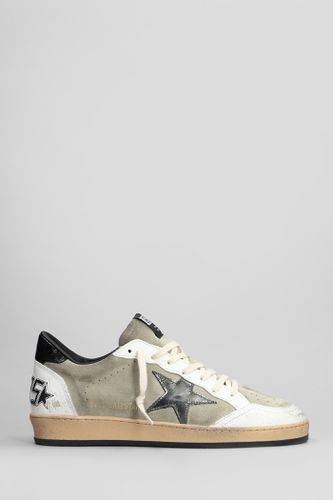 Ball Star Sneakers In Suede And Leather - Golden Goose - Modalova