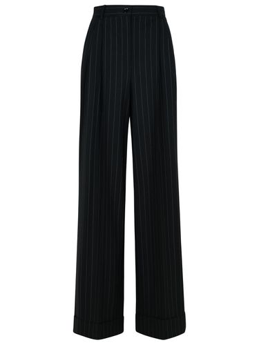 Flared Pinstriped Pants - Dolce & Gabbana - Modalova